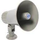 AtlasIED GA-15T Re-Entrant Horn Speaker with 25V, 70.7V 15W Transformer