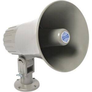 AtlasIED GA-15T Re-Entrant Horn Speaker with 25V, 70.7V 15W Transformer