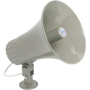 AtlasIED GA-30T Re-Entrant Horn Speaker with 25V, 70.7V 30W Transformer