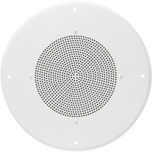 AtlasIED HD70W In-Ceiling Speaker with 5W 70V Transformer and 62-8 Baffle