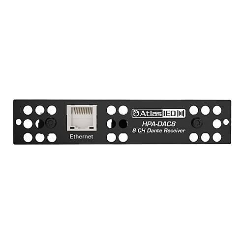 AtlasIED HPA-DAC8 8-Input Dante Accessory Card for HPA Amplifiers
