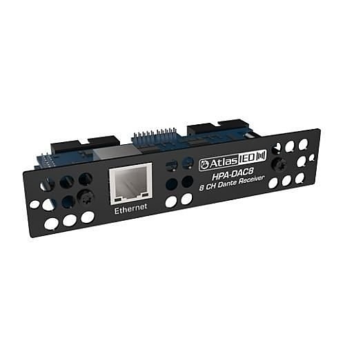 AtlasIED HPA-DAC8 8-Input Dante Accessory Card for HPA Amplifiers