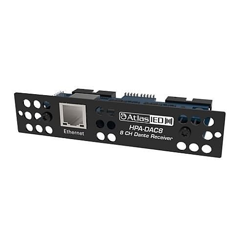 AtlasIED HPA-DAC8 8-Input Dante Accessory Card for HPA Amplifiers
