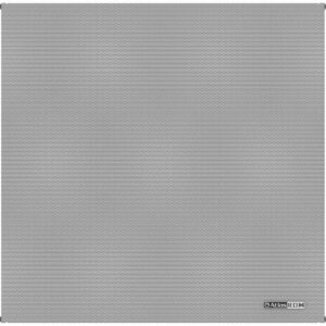 AtlasIED IP-22SYSM PoE+ Indoor 2' 2' Suspended Ceiling Mount IP Speaker with Talkback Microphone, Neutral White Electrostatic Powder Coat