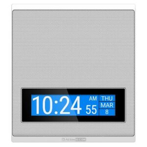 AtlasIED IP-SDH PoE+ Indoor Wall Mount IP Horn Speaker with LCD Display, Powder Coated Steel