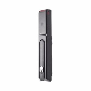 HES KS200-S-IPS-B KS Series Server Cabinet Lock, Wiegand, Swing Handle, HID multiCLASS SE Technology, Black