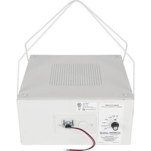 AtlasIED M1000-W 8" Dual Cone Speaker with 70V 4W Transformer and Enclosure, White