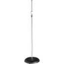 AtlasIED MS-10C 35" to 63" All-Purpose Microphone Stand, Tube Finish Stand Chrome