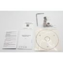 Dahua N43BU82 Lite-Series WizSense 4MP IR Turret IP Camera with Active Alarm and Analytics, 2.8mm Fixed Lens, White