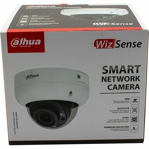 Dahua N43CM6Z 4MP at 30 fps 1/3" Enhanced Starlight Network Dome Camera, Vari-Focal
