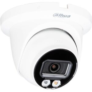 Dahua N82DJS2 Lite-Series VU-MORE Color 8MP IR Turret IP Camera, 2.8 mm Fixed Lens, White