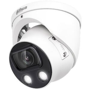 Dahua N85EUN2 Pro-Series 8MP Night Color 2.0 WDR Turret IP Camera, 2.8mm Fixed Lens, White