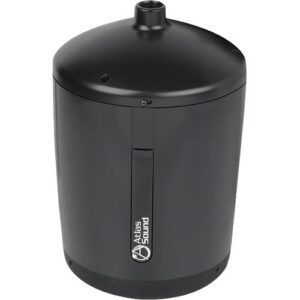 AtlasIED PM8FA-B 8" 2-Way Pendant Mount Speaker with 60W 70.7V Transformer, Black