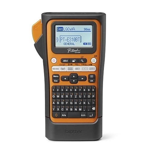 Brother PTE310BTVP Handheld Industrial Label Printer with Bluetooth and USB-C Connectivity (Up to 18mm Labels)