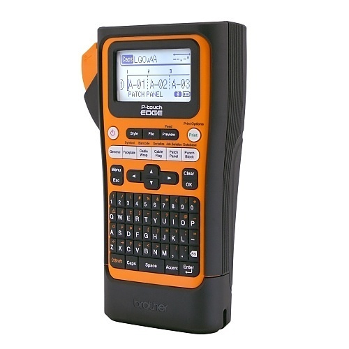 Brother PTE310BTVP Handheld Industrial Label Printer with Bluetooth and USB-C Connectivity (Up to 18mm Labels)