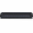 AtlasIED SEC2 19" Rack Mount Security Panel 2RU, Ebony Black