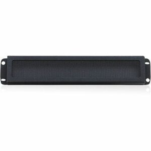 AtlasIED SEC2 19" Rack Mount Security Panel 2RU, Ebony Black