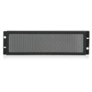 AtlasIED SEC3 19" Rack Mount Security Panel 3RU, Ebony Black