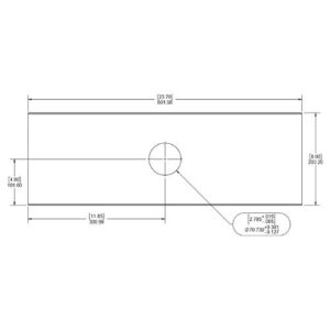 AtlasIED SHS-3T2-TB Tile Bridge for SHS-3T2