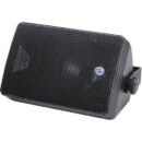 AtlasIED SM52T-B 5.25" 2-Way All-Weather Speaker with 30W 70V, 100V Transformer Pair, Black