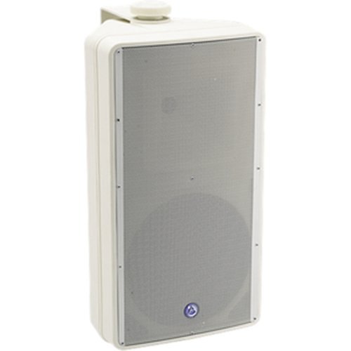 AtlasIED SM82T-WH 8" 2-Way All Weather Speaker with 60W 70V, 100V Transformer Pair, White