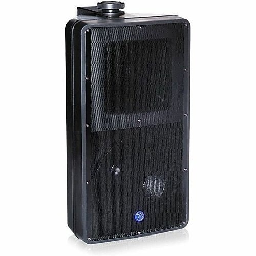 AtlasIED SM82TUC-B 8" 2-Way All Weather Speaker with 60-Watt 70V/100V Transformer,UL Certified, Black