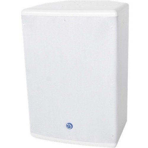 AtlasIED SM8CXT-W 8" 2-Way Compression Driver Coaxial Surface Mount Speaker with 60W 70V Transformer, White