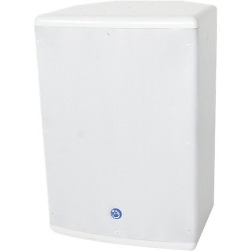 AtlasIED SM8CXT-W 8" 2-Way Compression Driver Coaxial Surface Mount Speaker with 60W 70V Transformer, White