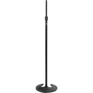 AtlasIED SMS5B Stackable Mic Stand with 10" Round Base