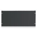 AtlasIED SPR5 19" RU Recessed Rack Panel, 16-Gauge CRS, Black