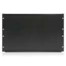 AtlasIED SPR6 Recessed Rack Panel, 19" Deep, RU, Black