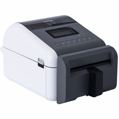 Brother TD4550DNWBFC 4.3 Desktop Linerless Printer with Cutter, DT 300D