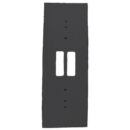 Bosch TP161 Trim Plate for Mounting Single-Gang Box Detectors, Black