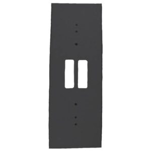 Bosch TP161 Trim Plate for Mounting Single-Gang Box Detectors, Black