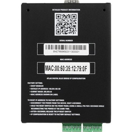 AtlasIED TSD-BB44 Input Output Networkable DSP Audio Processor