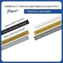 Brother TZE751CS Label Maker Tape, 0.94"ch x 26.2 Foot, Black