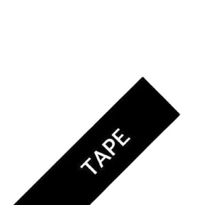 Brother TZEM355 0.94" x 26.2' White on Black
