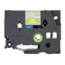 Brother TZEMQG35-Label Tape, 0.47"ch x 16.4 foot, White