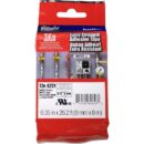 Brother TZES221 TZe Tape, Black on White Extra-Strength, 0.35 in 26.2 ft (9mm 8m)