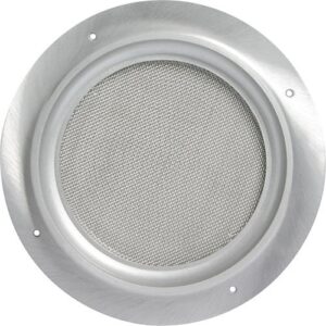 AtlasIED VP60R Recessed Circular Vandal Proof Baffle for 8" Loudspeaker, Aluminum Alloy
