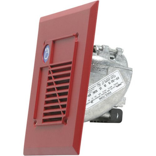 AtlasIED VTF-152UCR Voice/Tone Recessed Compression Driver Speaker with Transformer, 15W, 25V, Red