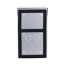 Dahua VTM52R2 2-Module Surface Mount Box, Silver