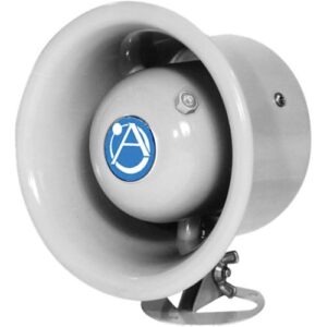AtlasIED WR-5AT Small Format Weather Resistant Horn Speaker with 70.7V 7.5W Transformer