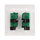 AtlasIED WTSD-XLR4 Wtsd XLR Input Wall Plate to Interface with A