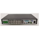 Dahua X51C3E Pro-Series 1080p 16-Channel Pentabrid HDCVI DVR with Analytics+, 128Mbps, 1U, 4TB HDD