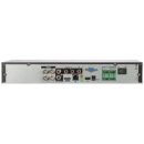Dahua X81B1E Pro-Series 4K 4-Channel Pentabrid HDCVI DVR with Analytics+, 64Mbps, 1U, 2TB HDD