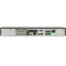 Dahua X82R2A Hybrid Video Recorder, 8-Channel Analytics+ Penta-brid, 4K Resolution, 1U Rackmount, 2 SATA Interfaces