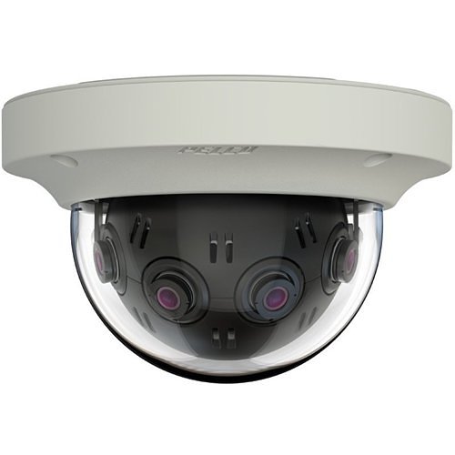 Pelco IMM12027-1EP Optera 12MP Outdoor Vandal 270° Panoramic Pendant IP Camera, 2.7mm Lens, Gray